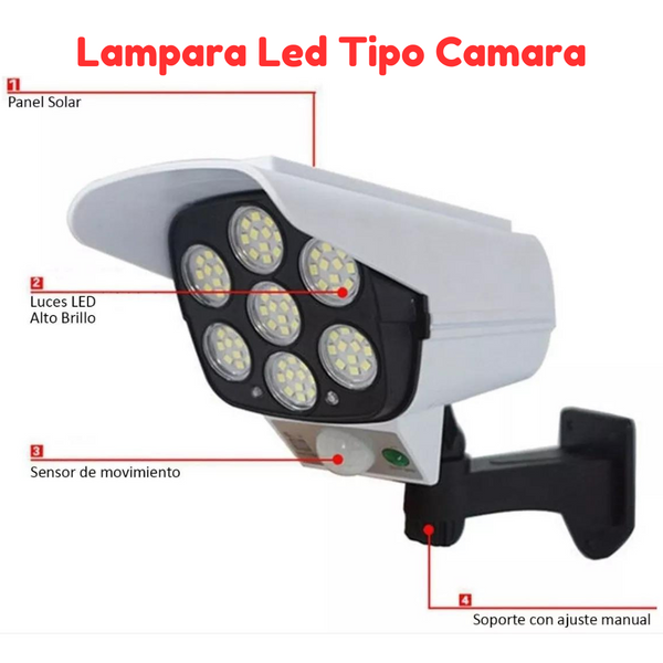 Lampara Led tipo Cámara