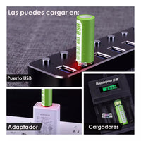 Set x2 Pilas USB EasyPower